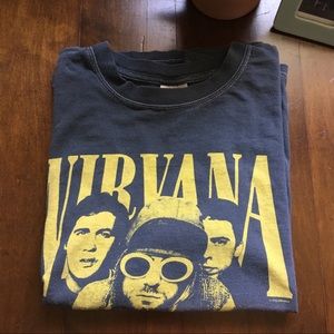 Nirvana band tee